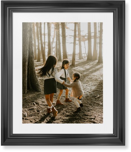 Photo Gallery Framed Print, Black, Classic, None, White, Single piece, 16x20, Multicolor, multi