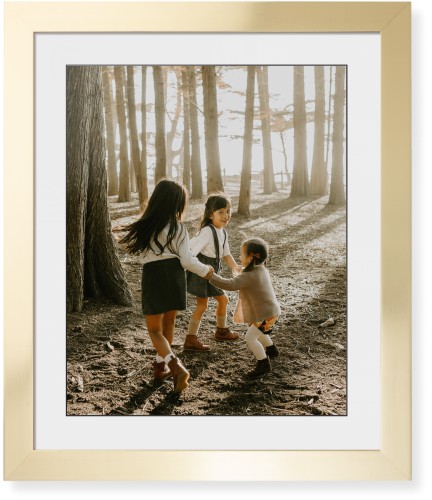 Photo Gallery Framed Print, Matte Gold, Contemporary, Black, White, Single piece, 16x20, Multicolor, multi