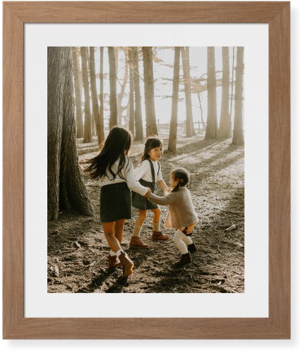Photo Gallery Framed Print, Natural, Contemporary, None, White, Single piece, 16x20, Multicolor