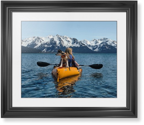 Photo Gallery Landscape Framed Print, Black, Classic, Black, White, Single piece, 16x20, Multicolor
