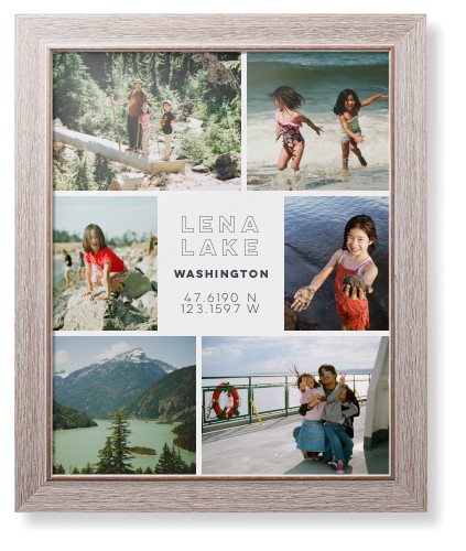 Modern Adventure Gallery Of Six Framed Print, Rustic, Modern, None, None, Single piece, 16x20, Multicolor, multi