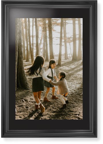 Photo Gallery Framed Print, Black, Classic, Black, Black, Single piece, 20x30, Multicolor