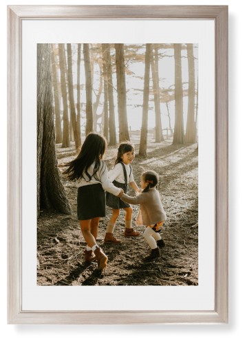 Photo Gallery Framed Print, Metallic, Modern, None, White, Single piece, 20x30, Multicolor