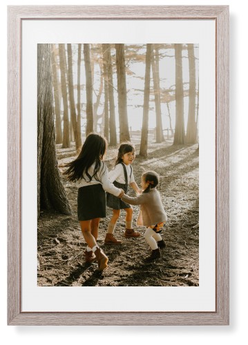 Photo Gallery Framed Print, Rustic, Modern, White, White, Single piece, 20x30, Multicolor, multi