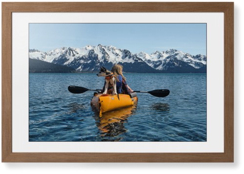 Photo Gallery Landscape Framed Print, Natural, Contemporary, Black, White, Single piece, 20x30, Multicolor