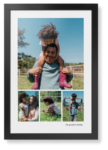 Modern Hero Gallery Of Four Portrait Framed Print, Black, Contemporary, None, None, Single piece, 20x30, Multicolor, multi