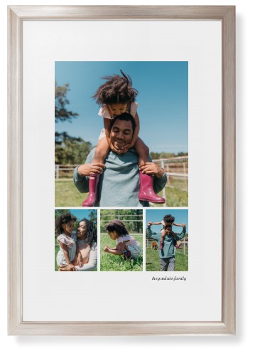 Modern Hero Gallery Of Four Portrait Framed Print, Metallic, Modern, White, White, Single piece, 20x30, Multicolor, multi