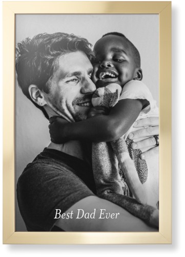 Gradient Portrait Framed Print, Matte Gold, Contemporary, None, None, Single piece, 20x30, White, white