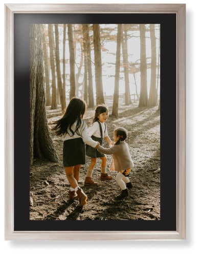 Photo Gallery Framed Print, Metallic, Modern, Black, Black, Single piece, 24x36, Multicolor, multi