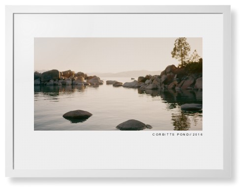 Modern Gallery Framed Print, White, Contemporary, White, White, Single piece, 24x36, White