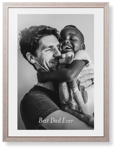 Gradient Portrait Framed Print, Rustic, Modern, None, White, Single piece, 24x36, White, white