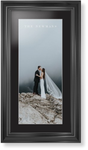 Photo Gallery Panoramic Framed Print, Black, Classic, White, Black, Single piece, 10x24, Multicolor, multi