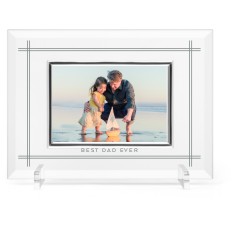 intersecting ways glass frame