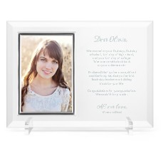 mindful note glass frame