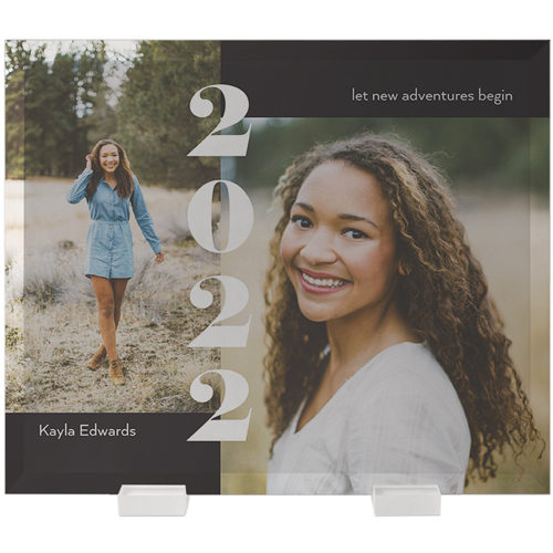 Graduation Glass Print