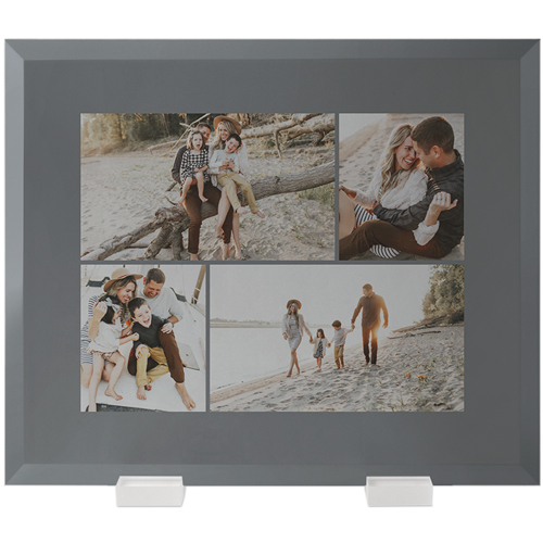 Gallery of Four Collage Flat Glass Print, 10x12, Flat, Multicolor, multi