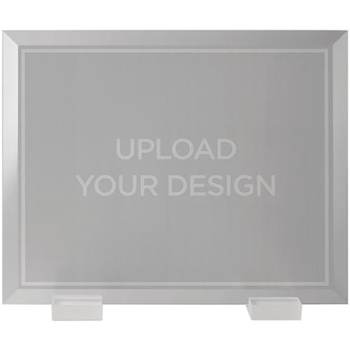 Upload Your Own Design Flat Glass Print, 8x10, Flat, Multicolor