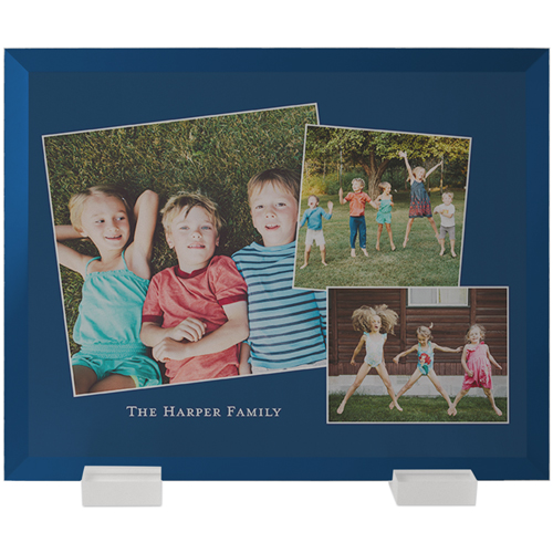 Gallery Collage of Three Flat Glass Print, 8x10, Flat, Multicolor