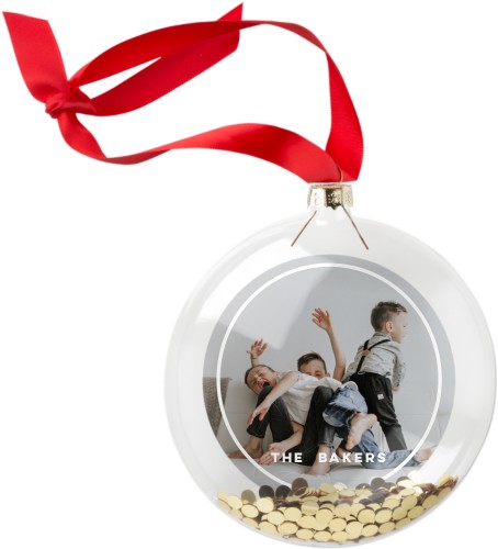 Clear Picture Christmas Ornaments