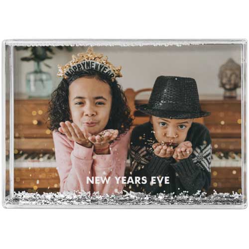 Special Moments Memories Collection Gold Glitter Square Photo Frames, 4x4  in.