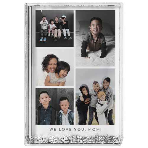 Gallery of Five Glitter Block, Multicolor, multi