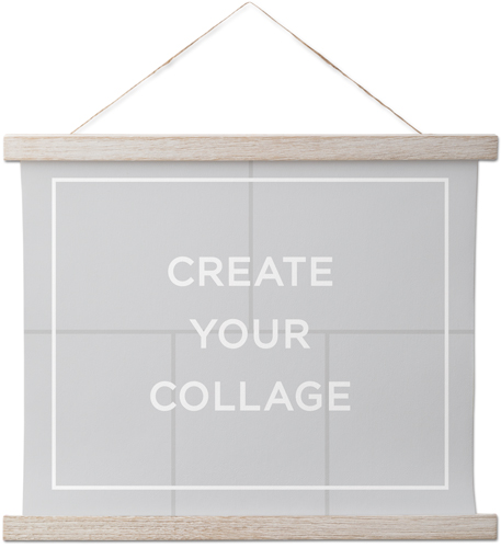 Create a Collage Hanging Canvas Print, Rustic, 11x14, Multicolor