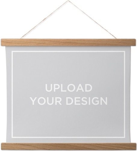 Upload Your Own Design Landscape Hanging Canvas Print, Natural, 11x14, Multicolor, multi