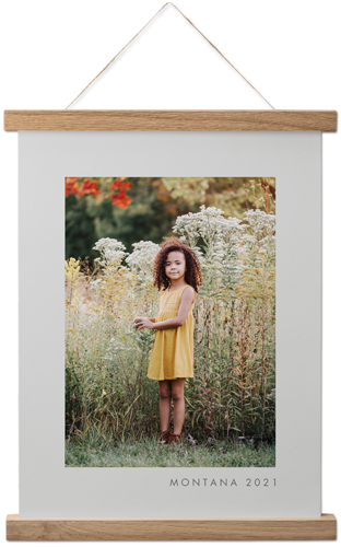 Border Gallery Of One Portrait Hanging Canvas Print, Natural, 11x14, Multicolor, multi