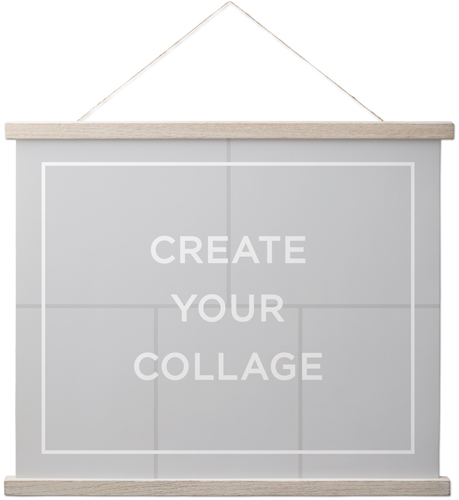 Create a Collage Hanging Canvas Print, Rustic, 16x20, Multicolor