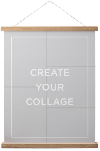Create a Collage Portrait Hanging Canvas Print, Natural, 16x20, Multicolor