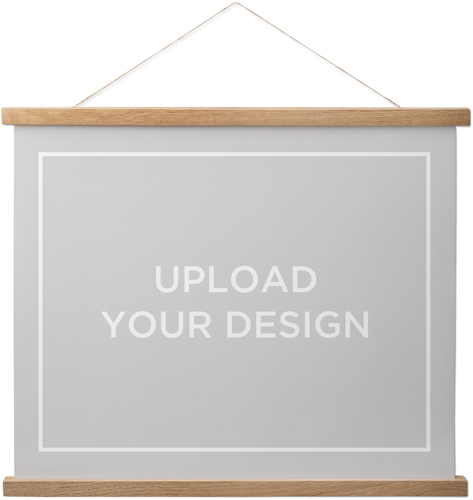 Upload Your Own Design Landscape Hanging Canvas Print, Natural, 16x20, Multicolor