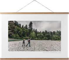 border gallery of one landscape hanging canvas print