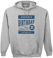 personalized birthday hoodies