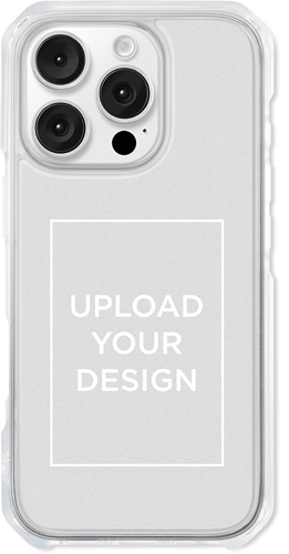 Upload Your Own Design iPhone Clear Impact Case, With Magsafe, Impact Clear, iPhone 16 Pro, Multicolor