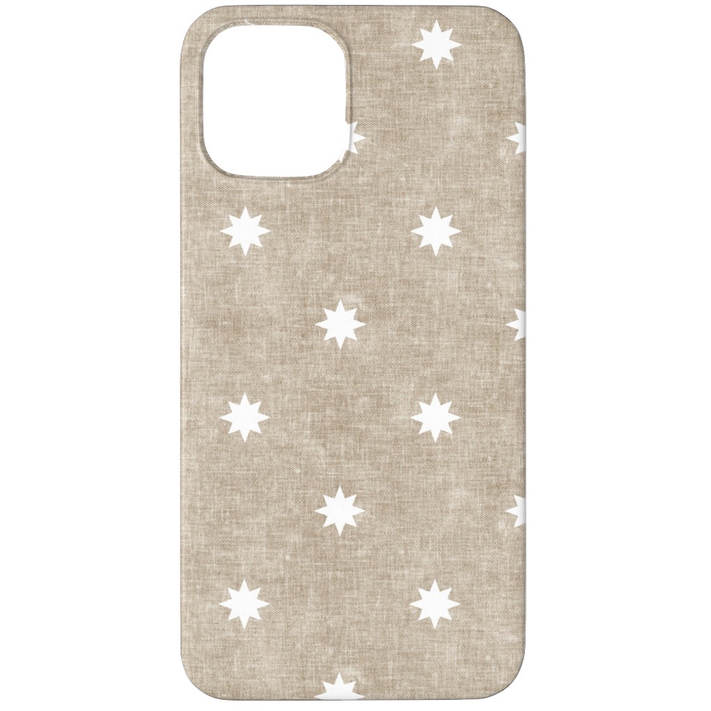 Vintage Stars Phone Case, Silicone Liner Case, Matte, iPhone 11 Pro Max, Beige, Rye
