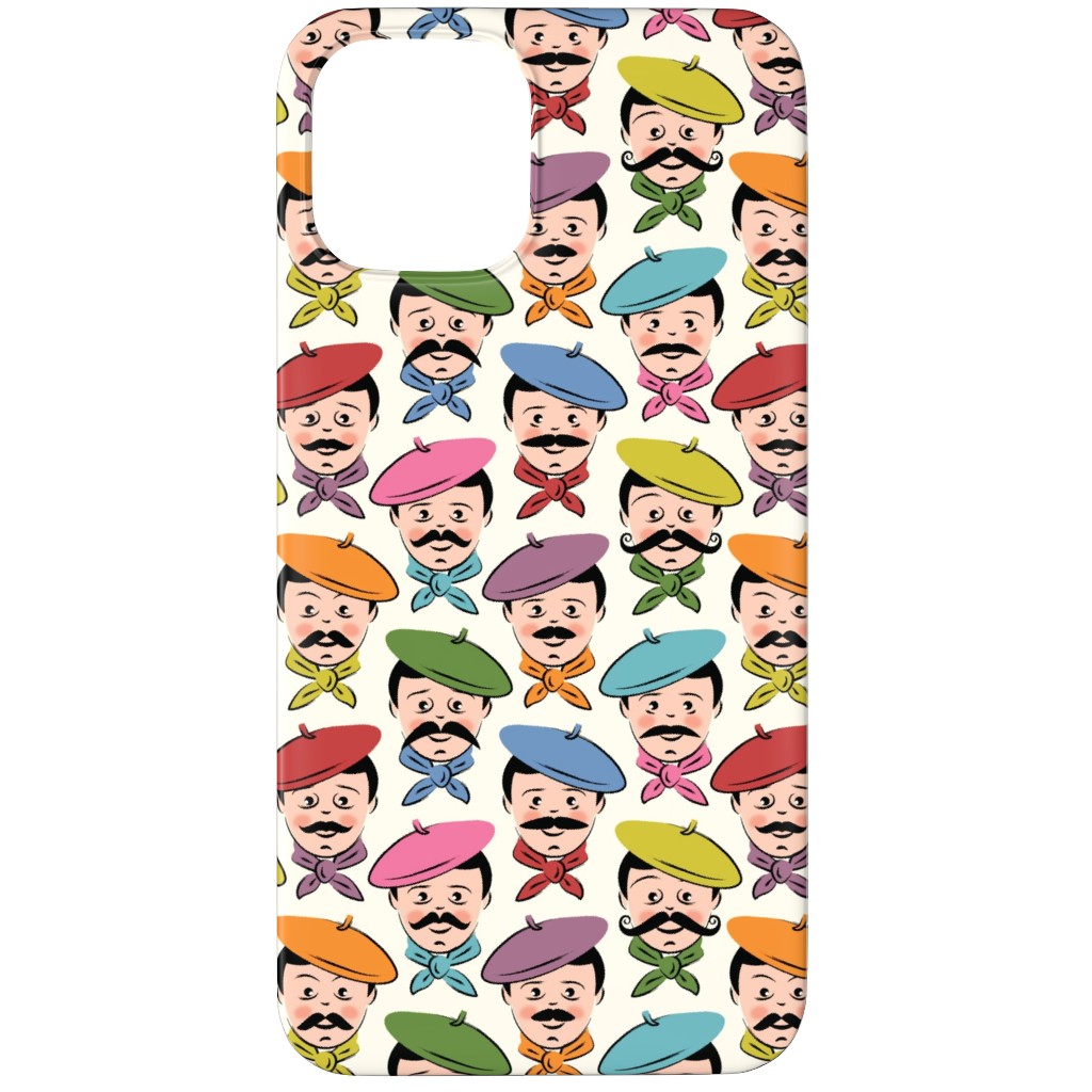 Men With Mustaches and Bandanas - Multi Phone Case, Silicone Liner Case, Matte, iPhone 11 Pro Max, Multicolor