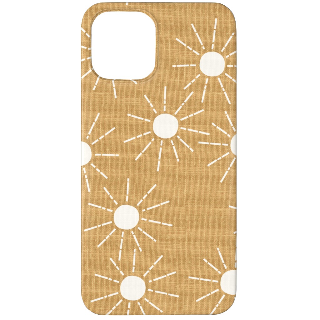 Summer Sunshine - Mustard Yellow Phone Case, Silicone Liner Case, Matte, iPhone 11 Pro Max, Yellow