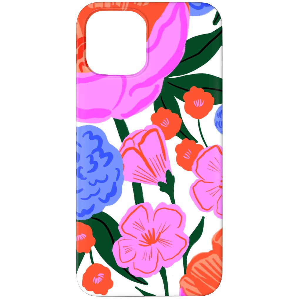 Garden Floral - Brights Phone Case, Slim Case, Matte, iPhone 11 Pro Max, Multicolor