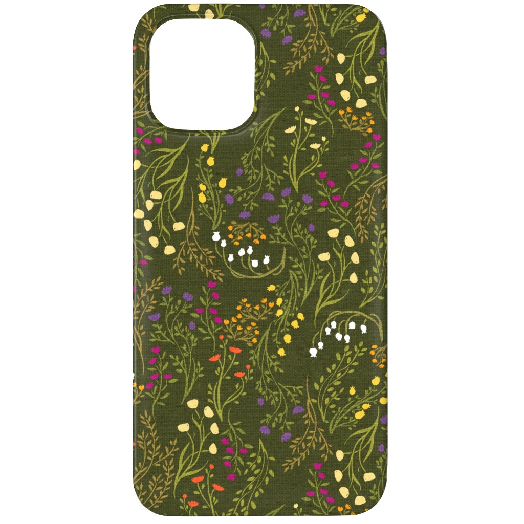 Summer Meadow Phone Case, Slim Case, Matte, iPhone 11 Pro Max, Green, Leaf