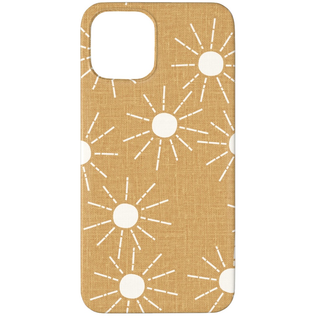 Summer Sunshine - Mustard Yellow Phone Case, Slim Case, Matte, iPhone 11 Pro Max, Yellow