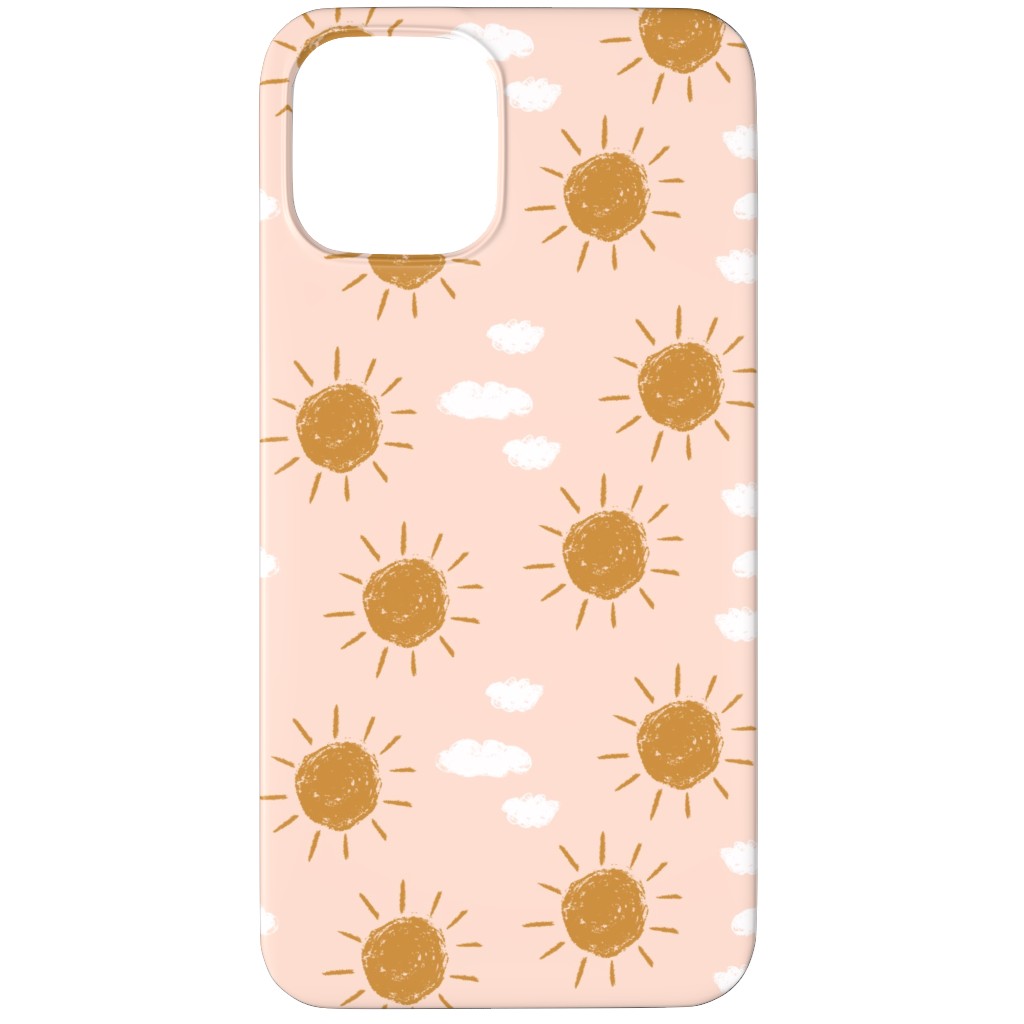 Little Golden Sun - Pink Phone Case, Slim Case, Matte, iPhone 11 Pro Max, Pink