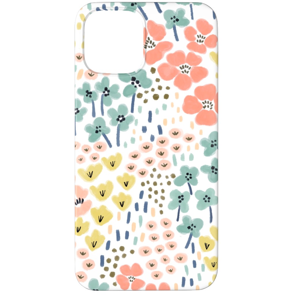 April Bits Vintage - Pink Phone Case, Silicone Liner Case, Matte, iPhone 11 Pro, Pink