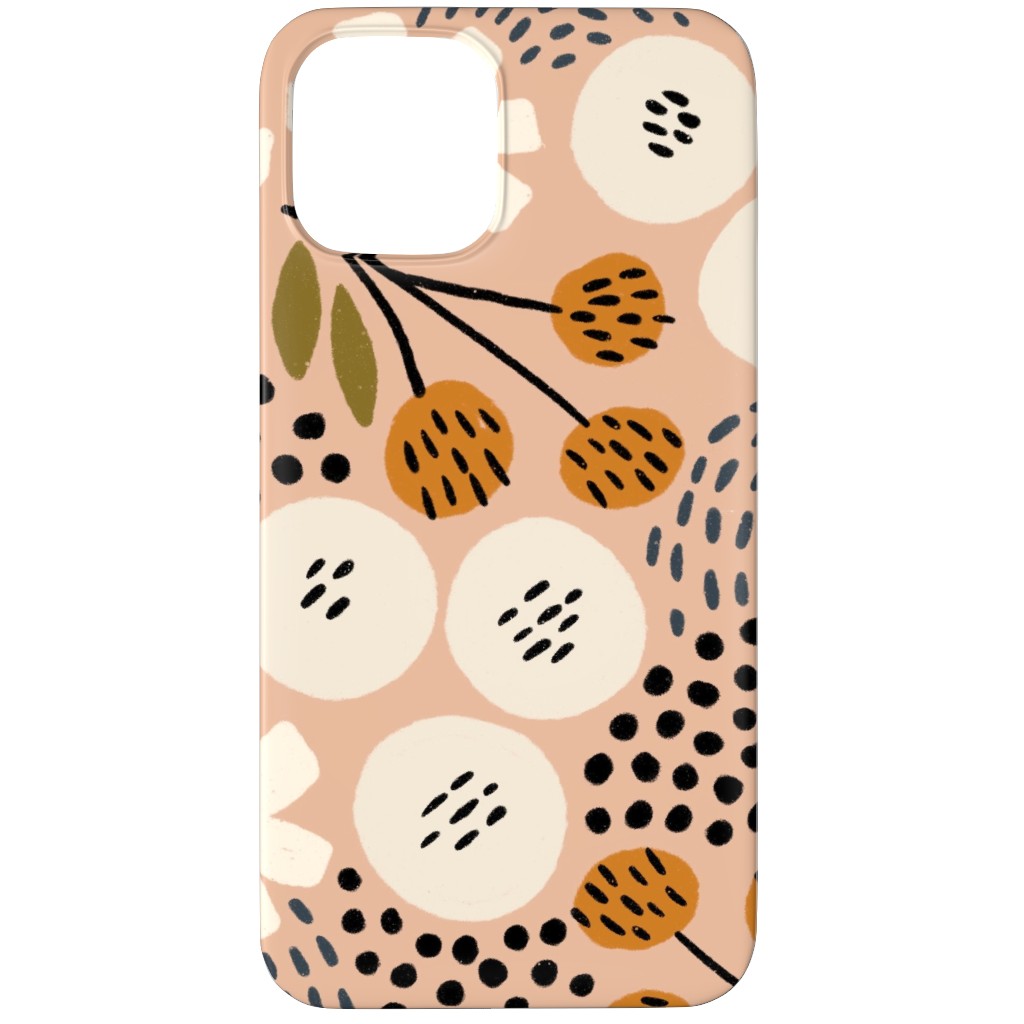 Phyllis - Pink Phone Case, Silicone Liner Case, Matte, iPhone 11 Pro, Pink, Bright Pink