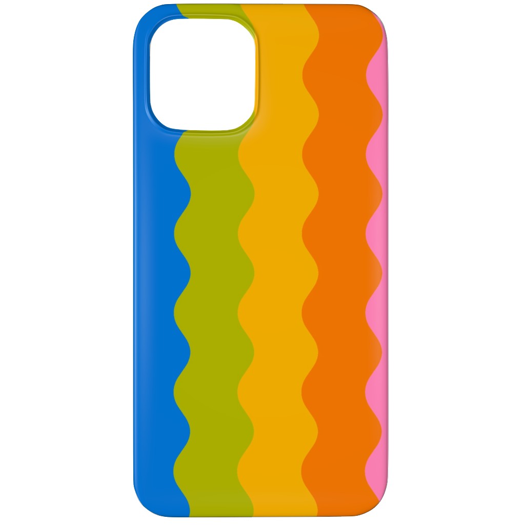 Rainbow Squiggles Phone Case, Silicone Liner Case, Matte, iPhone 11 Pro, Multicolor