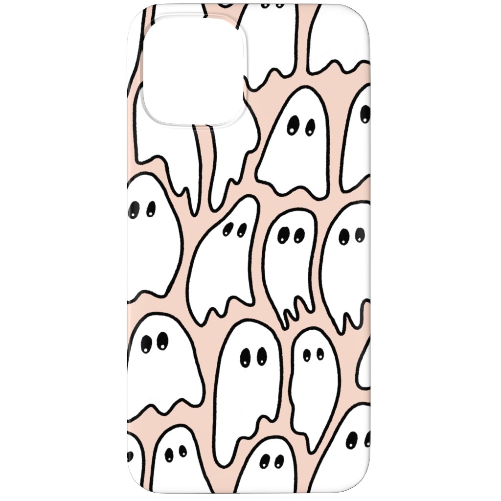 Ghosted Ghosts Phone Case, Silicone Liner Case, Matte, iPhone 11 Pro, Pink, Ballet Slipper