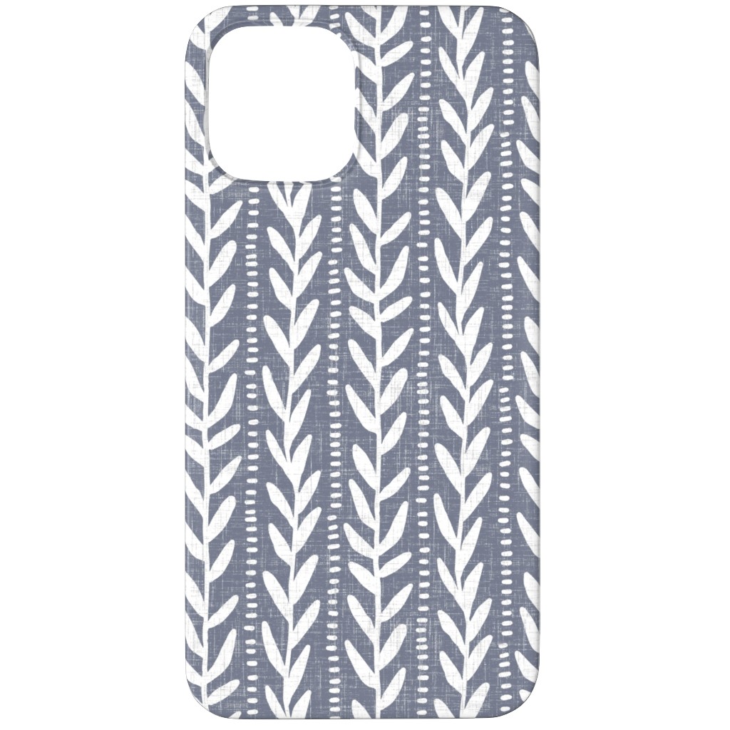 Climbing Vines Deep Woods - Slate Phone Case, Slim Case, Matte, iPhone 11 Pro, Gray, Gray