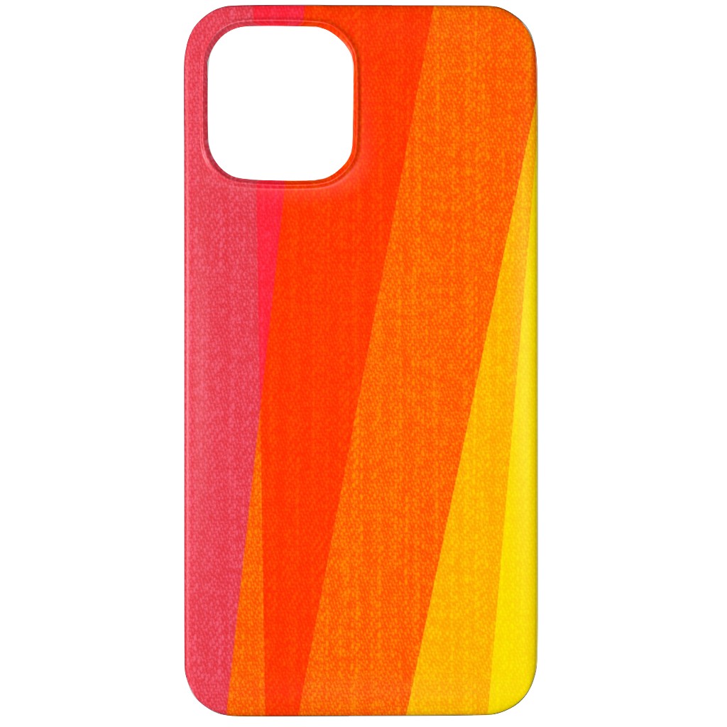Geo Stripes Vertical - Multi Phone Case, Slim Case, Matte, iPhone 11 Pro, Multicolor