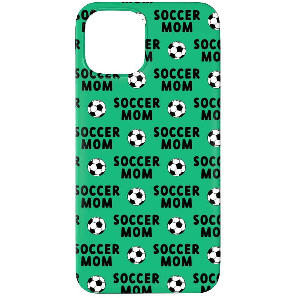 Soccer Mom - Green Phone Case, Slim Case, Matte, iPhone 11 Pro, Green