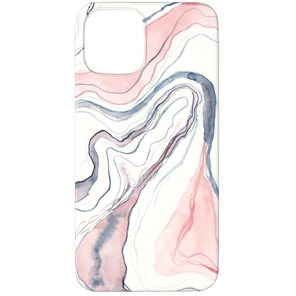 Watercolor Marble Phone Case, Slim Case, Matte, iPhone 11 Pro, Pink