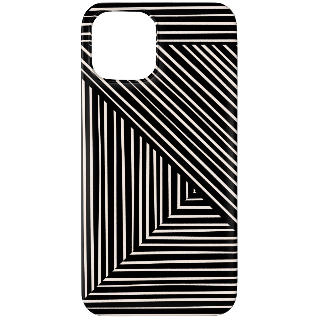 Angles and Lines Phone Case, Slim Case, Matte, iPhone 11 Pro, Gray